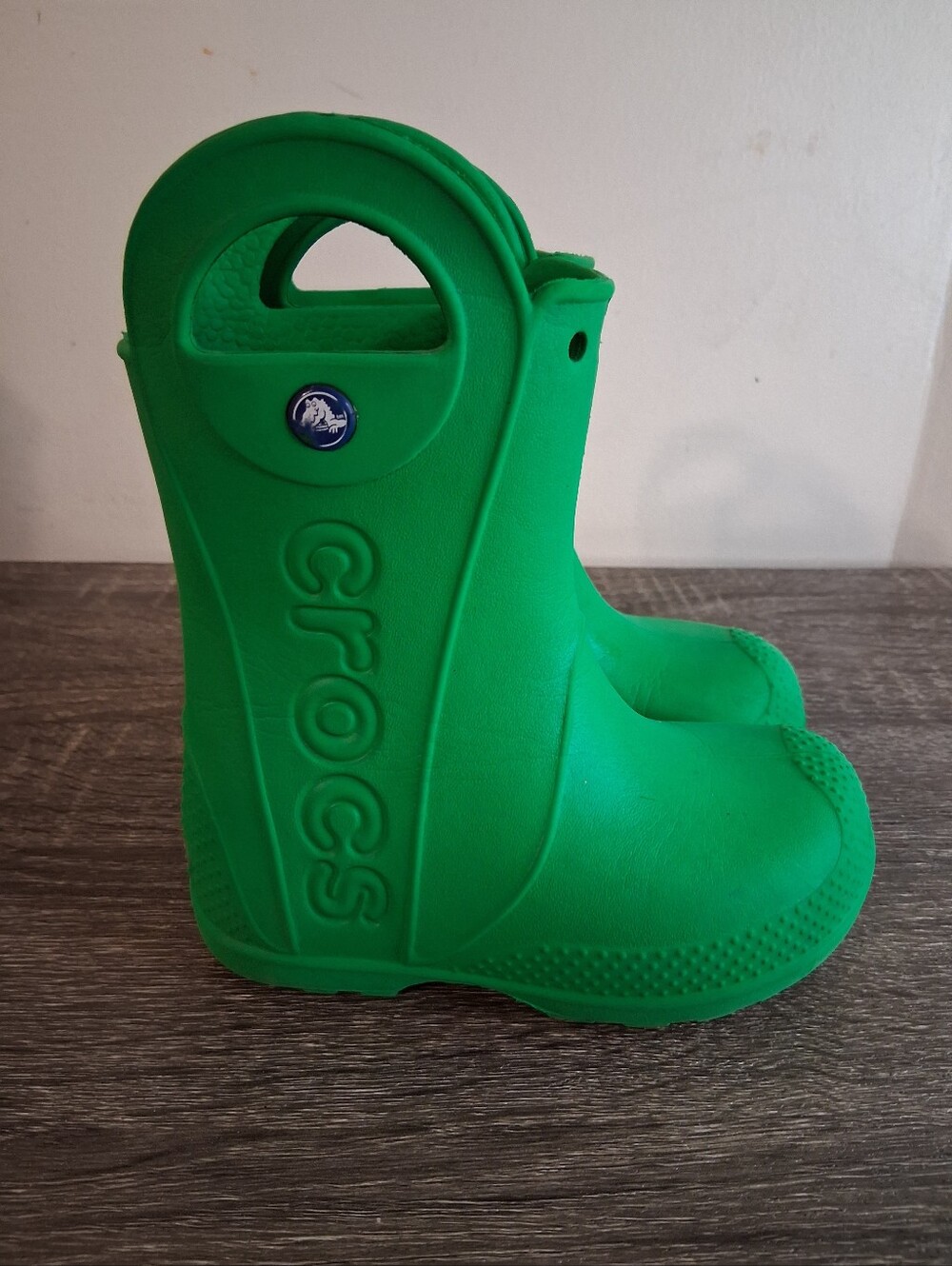 9C Crocs Toddler Girl Toddler Boy Crocs Handle It Rain Boots Green